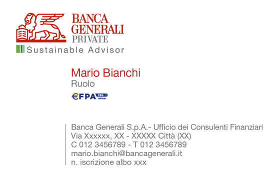 Immagine di BIGLIETTO DA VISITA SA CON LOGO EFPA ESG